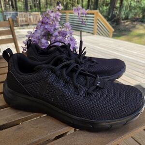 Under Armour Men’s All-Black Breathable Training Sneakers